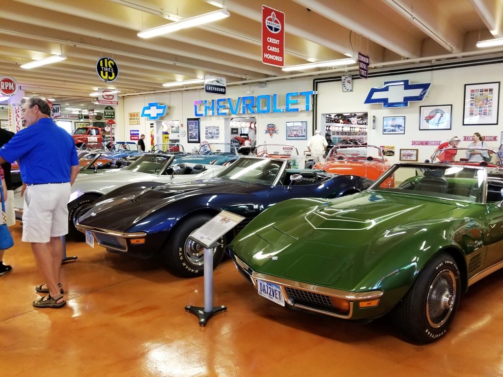 Ankeny Iowa Trip Dennis Albaugh Car Collection Corvette Club of